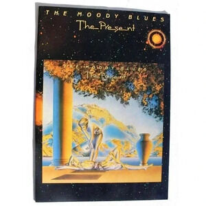 Vintage 1981 THE MOODY BLUES THE PRESENT CONCERT TOUR PROGRAM
